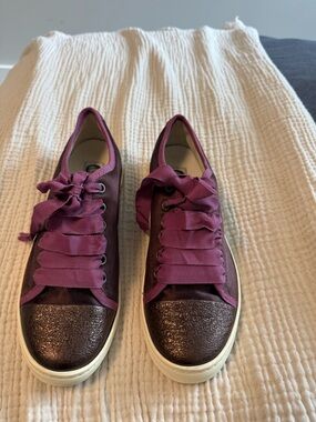 Women's Lanvin Purple Sneakers
